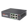 4-портовый неуправляемый PoE коммутатор ONV H1064PL