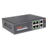 4-портовый неуправляемый PoE коммутатор ONV H1064PL