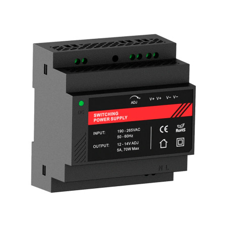 Источник бесперебойного питания Kraft PSU-1205DIN(P)