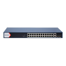 24-портовий керований PoE комутатор Hikvision DS-3E1528P-EI/M