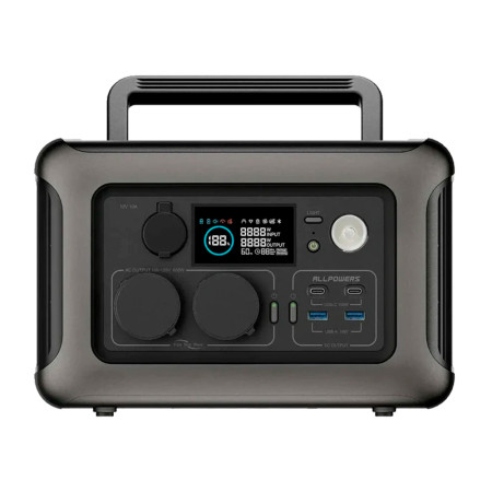 Портативная зарядная станция ALLPOWERS R600 299 Вт/ч 600 Вт