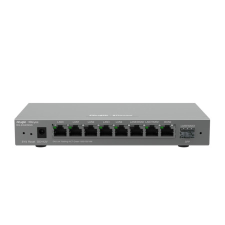 9-портовый гигабитный управляемый SFP маршрутизатор Ruijie RG-EG209GS