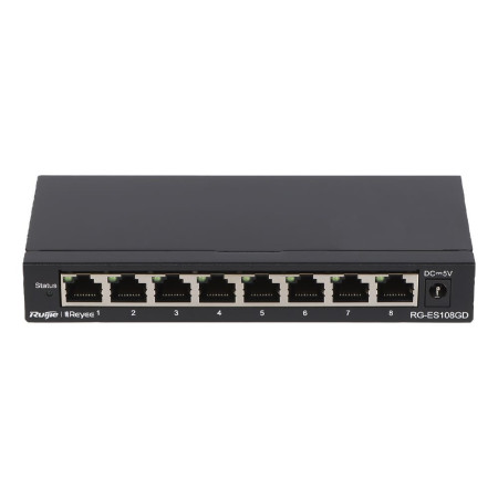 8-портовый гигабитный коммутатор Ruijie Reyee RG-ES108GD