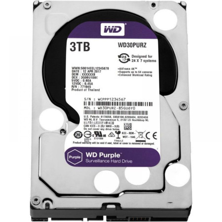 Жесткий диск 3Тб WD30PURX Western Digital