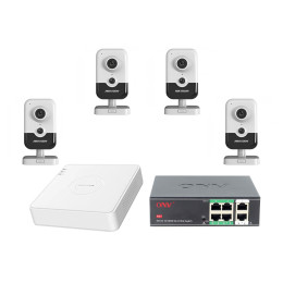 Комплект IP відеоспостереження Hikvision KIT-DS0147