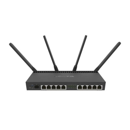 Двухдиапазонный Wi-Fi маршрутизатор с SFP RB4011iGS+5HacQ2HnD-IN