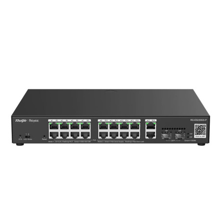20-портовый управляемый PoE коммутатор Ruijie Reyee RG-ES220GS-P
