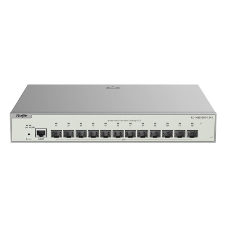 12-портовий керований PoE комутатор Ruijie Reyee RG-NBS5500-12XS