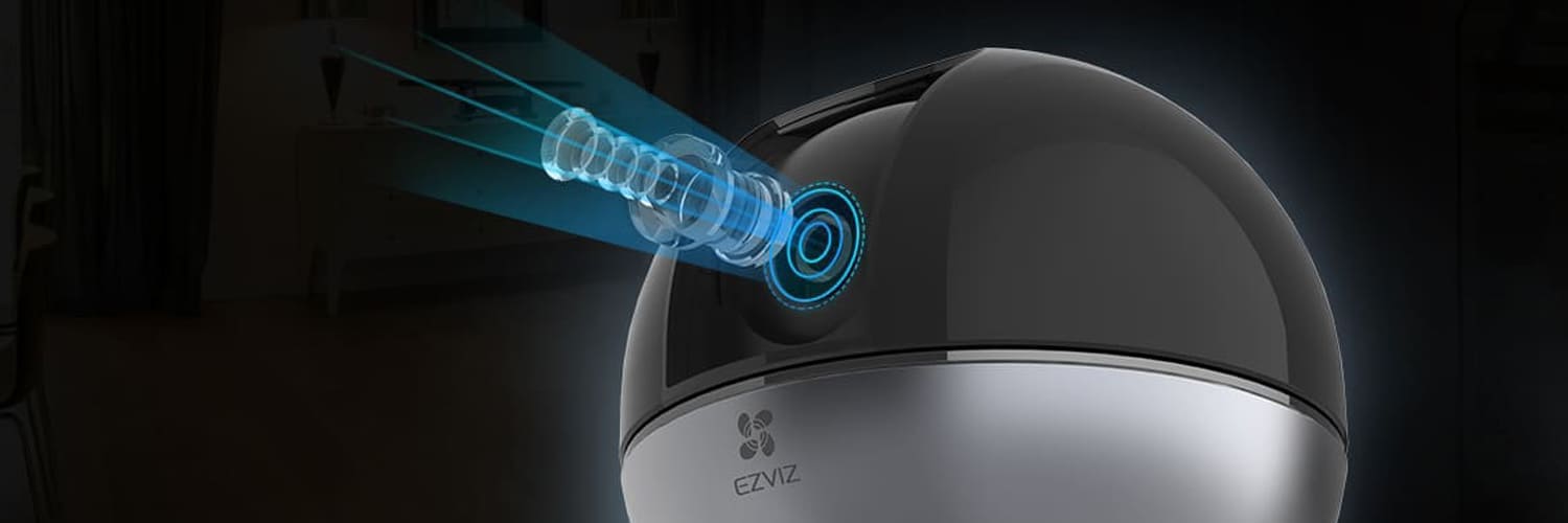 4МП поворотная Wi-Fi камера Ezviz CS-C6W (4 мм)