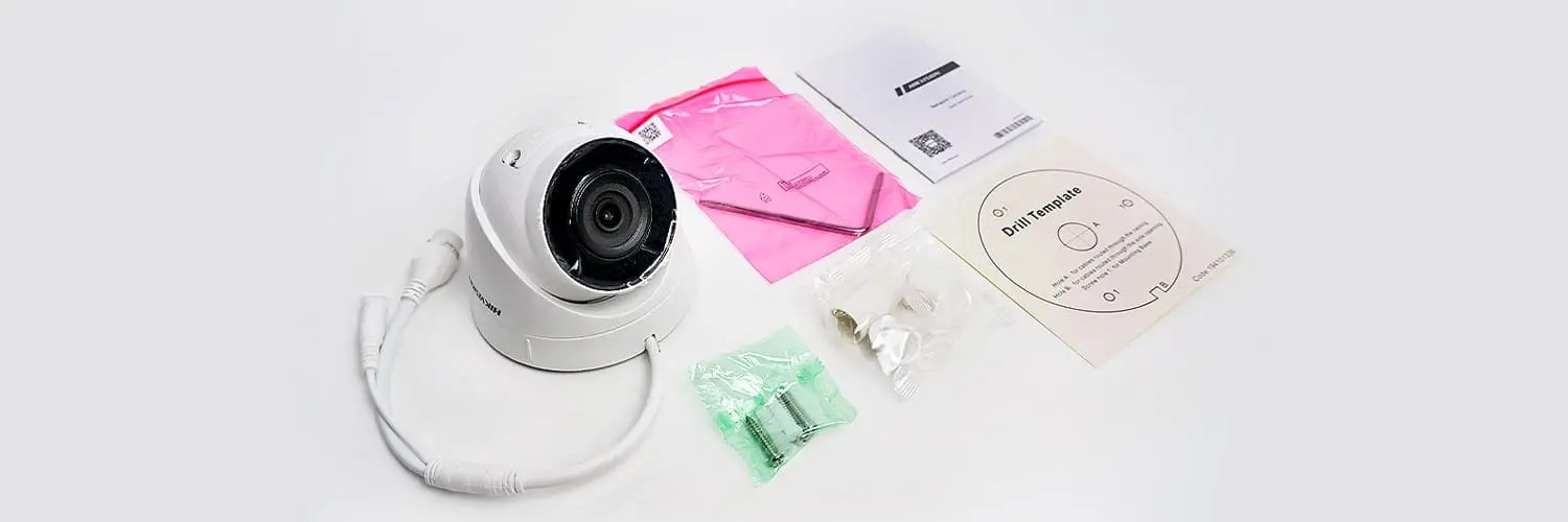 Комплектация камеры Hikvision DS-2CD1343G2-IUF